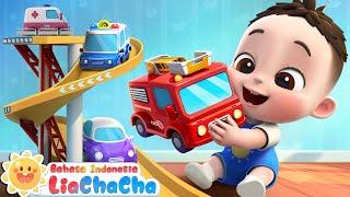 Bayi Punya Tempat Parkir | Lagu Lucu | Lagu Mobil Mainan | Lagu Anak | LiaChaCha Bahasa Indonesia