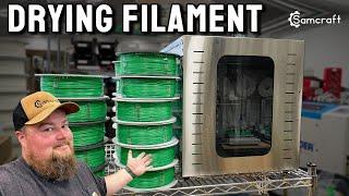 How I Prepare Filament to use in my 3D Print Farm Business