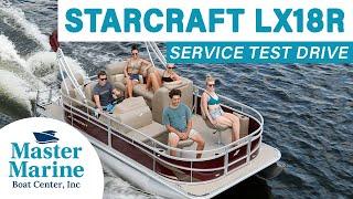 Starcraft LX18 Pontoon Test Drive