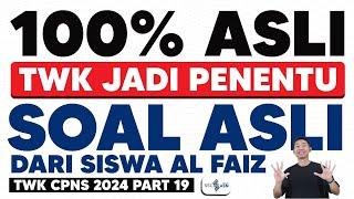 SOAL TWK CPNS 2024 | SOAL ASLI DARI PESERTA SKD