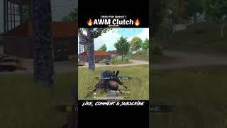 AWM Clutch | Better Than Dynamo? | Wait For End‼️ | YouTubeNaZzY #bgmi #bgmishorts #short