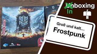 #Unboxing - Frostpunk (Frosted Games 2023) | Frostland und Miniaturen Erweiterung