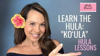 "KŌ‘ULA/MANOWAIOPUNA",  HULA OF KAUA‘I - LEARN THE HULA, VERSE 1