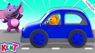 Kent's Car Trip | Learn Vehicles For Kids | Kent Turkish