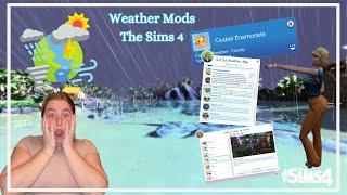 Stormy Days in Sims 4! My Top Weather Mods in Honor of Hurricane Milton