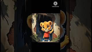 sheru ko dikha siddhi par bhoot#sher #cartoon #sheru #animation #disney #shortsvideo #shorts