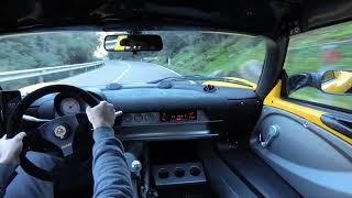 Touge onboard - Lotus Elise lotus and unwanted encounters 