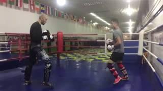 Bagua Zhang Kungfu vs Kickboxing: live sparring with commentary