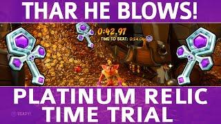 Crash Bandicoot 4 - Thar He Blows! - Platinum Time Trial Relic (0:42.97)