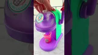 Mini DIY Slime Boba Espresso Machine Satisfying Video ASMR!#shorts #fidgets #asmr