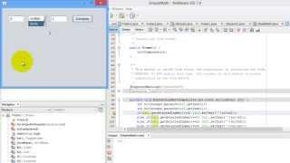 Java Tutorial 30 - JFrame Form with JComboBox and JList