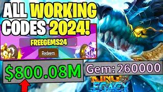 *NEW* ALL WORKING CODES FOR KING LEGACY IN 2024! ROBLOX KING LEGACY CODES