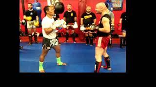 Training with Saenchai