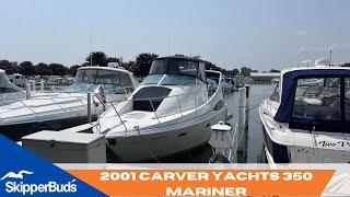 2001 Carver Yachts 350 Mariner Boat  Tour SkipperBud's