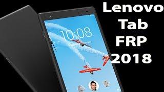 Lenovo Tab 4/TB-7304I || FRP || Remove Google Account Bypass || Hard Reset ||