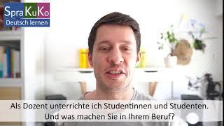 Einheit 11 | Über Tätigkeiten im Beruf sprechen | A1