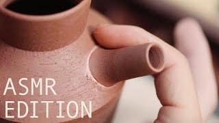 Creating Pottery Pouring Vessels — ASMR Edition