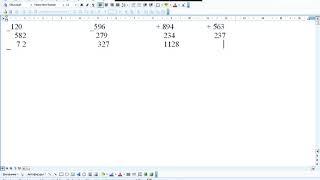 сложение и вычитание СТОЛБИКОМ! мои уроки математики! 2 класс