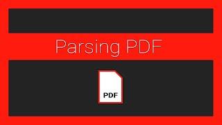 Manually Parsing PDF in Node.js