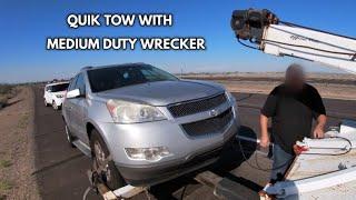 QUIK TOW WITH MEDIUM DUTY WRECKER