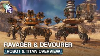 Ravager & Devourer  Robot & Titan Overview — War Robots