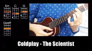 Coldplay — The Scientist (укулеле разбор / ukulele tutorial)