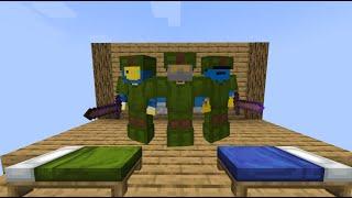 We almost WON minecraft bedwars.....