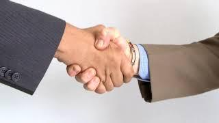 #Футаж партнеры жмут руки ◄4K•HD► #Footage partners shake hands