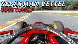 Sebastian Vettel Onboard | SPA Circuit - [ASSETTO CORSA]