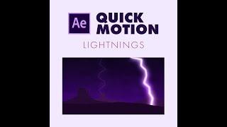 CREATE LIGHTNING&THUNDERS IN ADOBE AFTER EFFECTS IN 1 MINUTE