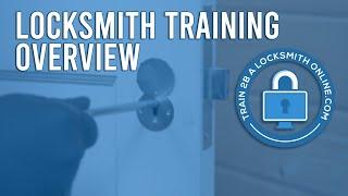 Online Locksmith Training - Locksmith Courses Overview