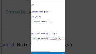 Thread Class in C# | #shorts #TEXVN #csharp #threads