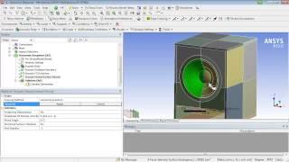 Acoustics analysis of a speaker using FEA tools from ANSYS