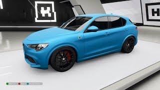 Forza Horizon 4 - 2018 Alfa Romeo Stelvio Quadrifoglio - Customize and Drive