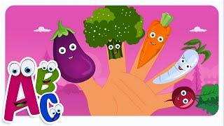 Gemüse Finger Familie Lernvideo für Vorschul kinder für Kleinkinder auf Deutsch