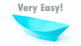 Sticky Note Origami Easy Boat / Post-it Origami / Easy Origami Boat / Square Paper