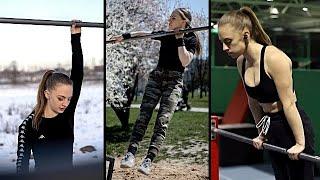 Elite Female Calisthenics Athlete