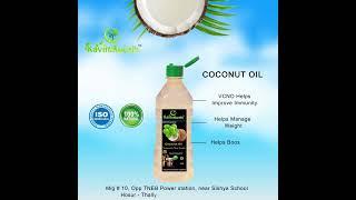 Cold pressed Coconut oil, Marachekku Oil,  மரச்செக்கு எண்ணெய், Organic Coconut oil,