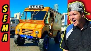 I Built the Most INSANE Bread Van EVER, But Crashed It Right Before SEMA!