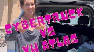 CyberTruck vs VW Atlas