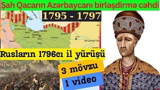 Ağa Məhəmməd Şah Qacarın sonuncu təşəbbüsü, Rusiyanın Azərbaycan torpaqlarını işğala başlaması