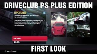 DRIVECLUB PS PLUS Edition First Look