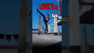 Miguel Diaz Combo  #tutorial #taekwondo #karate #kick #training #martialarts #tricks #speed #shorts