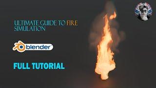 Ultimate Guide to Fire VFX Simulation in blender!