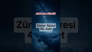 Uykudayken Ruhun Nereye Gider?  | Zümer Suresi 42. Ayet #dua #amin #keşfet #uyku #ruh