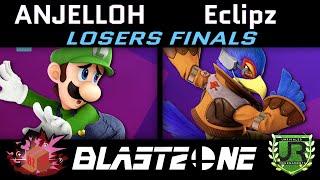 ANJELLOH (Luigi) vs Eclipz (Falco) Blast Zone 118 LOSERS FINALS