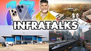 NAIDU to Make ANDHRA a 2.4$ Trillion Economy, IPhone 17 Make in India, SMARt Plan for Bullet Train