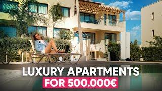 Review of luxury apartments for 500,000 euros. Exceptional level of comfort