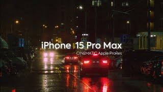 Iphone 15Pro max cinematic || 4K ProRes