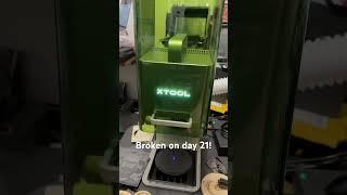 BROKEN on day 21?!? xTool F1 $1969 laser review #xtool #xtoolf1 #scammed